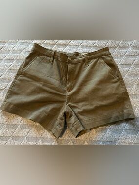 Ag Adriano Goldschmied Black High-Waist Casual Shorts